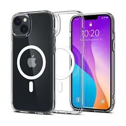 Чехол Spigen Ultra Hybrid Mag Safe для iPhone 14 Plus White (ACS04902) + защитное стекло - мініатюра 7