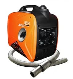 Генератор інверторний GTM 2,3/2,5 кВт, однофазний, ручний запуск, з рукавом для відведення вихлопних газів (R2500IS)