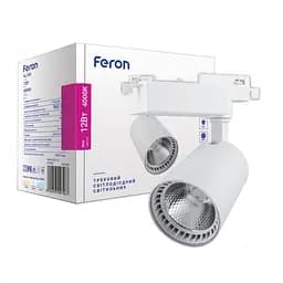 Светодиодный трековый светильник Feron AL100, 12W 4000K белый (29509)