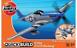 Конструктор Airfix самолет Quickbuild-Day Mustang многоцветный J6046