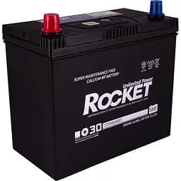 Акумулятор Rocket 45Ah ASIA (+/-) (430CCA) (237х127х227) SMF 55B24RS без нижн. бурт