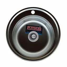 Кухонна мийка з нержавіючої сталі Platinum 510 декор (0,6/170 мм), Decor - мініатюра 3