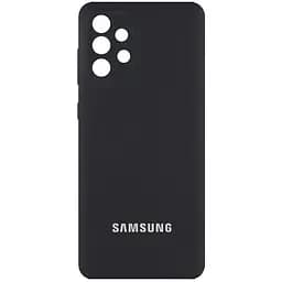Чохол Silicone Cover Full Camera AA для Samsung Galaxy A32 4G Чорний / Black, Full camera