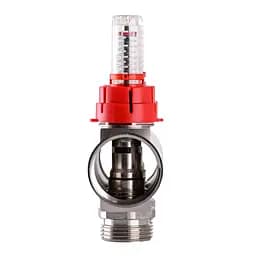Колектор з вимірювачем витрат, регуляторами та кріпленням ECO 001D 1″x5 000009828 - мініатюра 2