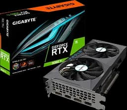 Видеокарта GeForce RTX 3060 Ti 8GB Gigabyte Eagle OC (GV-N306TEAGLE OC-8GD) Б/У