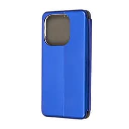 Чехол-книжка для TECNO Spark 10 Pro (KI7), G-Case, синий, кожаный чехол-книга из экокожи (PU) и TPU, с магнитом, с подставкой и вместительным кардхолдером, противоударный, защита всего корпуса, ArmorStandart (ARM68953) - мініатюра 2