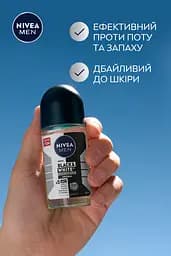 Антиперспірант NIVEA MEN Чорне та Біле невидимий: класичний кульковий 50 мл - мініатюра 5