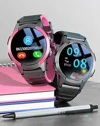 Дитячий смарт годинник Lemfo M67 з GPS трекером, 4G LTE, SIM-картою, відеодзвінком, прослуховуванням, геолокацією, Wi-Fi та кнопкою SOS Синій - мініатюра 3
