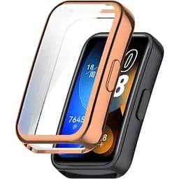 Чохол-накладка DK для Huawei Band 8 / 9 Silicone Face Case (016324) (rose gold)