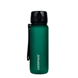 Пляшка для води UZSPACE 3053Dark-Green 800 мл, темно-зелена