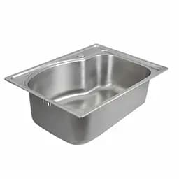 Кухонна мийка з нержавіючої сталі Platinum САТІН 5843 (0,6/210 mm), Satin - мініатюра 2