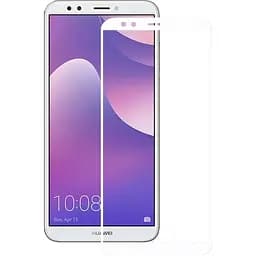 Захисне скло Mocolo 2.5D Full Cover Tempered Glass Huawei Y7 Prime 2018 White