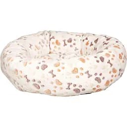 Лежак для собак Trixie Lingo, плюшевий, 50х40 см, білий з бежевим