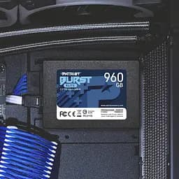 Накопичувач SSD 960GB Patriot Burst Elite 2.5" SATAIII TLC (PBE960GS25SSDR) - мініатюра 7