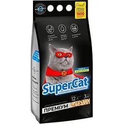 Наполнитель SuperCat Премиум, гранулы 4 мм 3кг