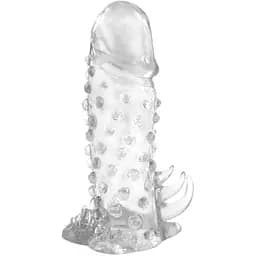 Насадка на пенис Baile Brave Man 13 см прозрачный