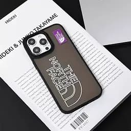 Чохол The North Face для iPhone 14 Pro - чорний матовий із принтованим логотипом - мініатюра 2