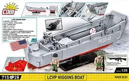 Конструктор дитячий Корабель LCVP Higgins Boat Cobi 4849 - мініатюра 5