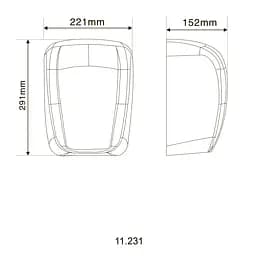 Сушарка для рук Hotec 11.233 Stainless Steel - мініатюра 4