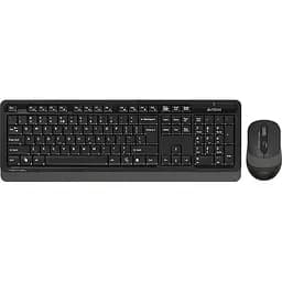 Комплект (клавіатура + миша) A4Tech Fstyler FG1010 Wireless Black/Grey [75005] - мініатюра 2