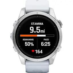 Смарт-годинник Garmin Epix Pro [Gen 2] Standard Edition 42mm Silver with Whitestone Band [010-02802-00] [86539] - мініатюра 9
