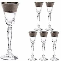 Набор рюмок для ликера Lora Камена 50 мл 6 шт. NGC143SETLIQ-D2