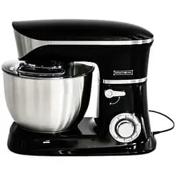 Планетарний тістоміс Royalty Line PKM-1900.7 1900 Вт 6.5 л чаша 6 швидкостей чаша з нержавіючої сталі чорний