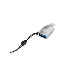 Adapter Hoco UA10 MicroUSB -> USB OTG Pearl Nickel - мініатюра 2