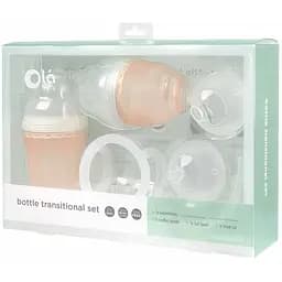 Набір дитячих антиколікових пляшечок Olababy GentleBottle рожевий (98005) - мініатюра 2