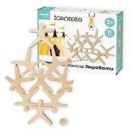 Детская развивающая игра балансир «Акробаты» Igroteco 900491, 11 элементов