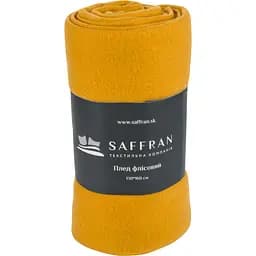 Плед Saffran флісовий 160х130 см гірчичний (КП03789)
