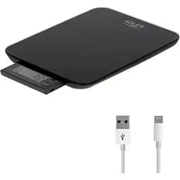 Кухонні ваги на USB Adler AD 3167b max 10 кг