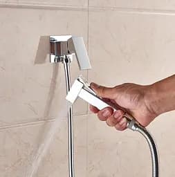 Набір для гігієнічного душу із змішувачем Dusel Gani Chrome 231989001, Хром - мініатюра 5