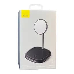 Бездротова зарядна підставка Baseus Swan 2in1 Wireless Magnetic (MagSafe) Charging Bracket