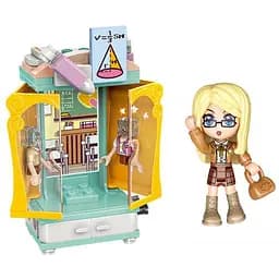 Детский конструктор Девочка с комнатой Bambi 34012 с аксессуарами Школьница