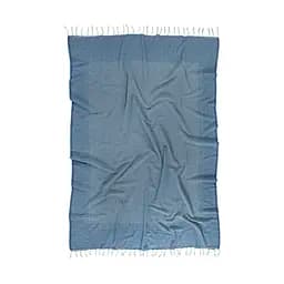 Плед-накидка Barine - Tan Throw denim синій 125x180