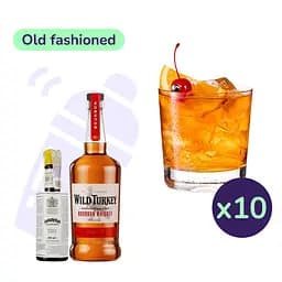 Коктейль Old fashioned (набор ингредиентов) х10 на основе Wild Turkey