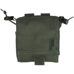 Підсумок для віпрацьованих магазинів Kombat UK Folding Ammo Dump Pouch Оливковий (1000-kb-fadp-olgr)