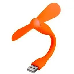Вентилятор мобильный USB оранжевый