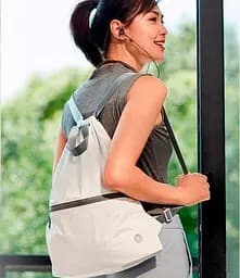 Рюкзак 90FUN NINETYGO Lightweight Urban Drawstring Backpack White [83216] - мініатюра 4