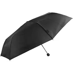 Мужской складной зонтик механический Trust 100 см черный