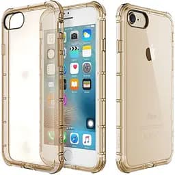 Чохол-накладка Rock TPU Case Fence series iPhone 7 Transparent/Gold