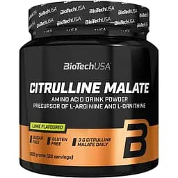 Передтренік BiotechUSA Citrulline Malate Powder Lime 300 г