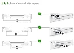 Универсальная монтажная пластина Tesy (7066010)