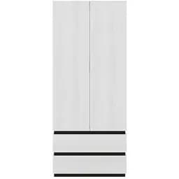 Шкаф распашной для одежды Gerbor Лайер SZF2D2S Венге магия/Ясень снежный (GRB-1424)