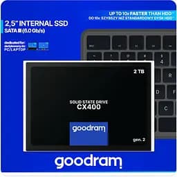 SSD накопичувач 2Tb Goodram CX400 SATA III 2.5 3D NAND - мініатюра 6