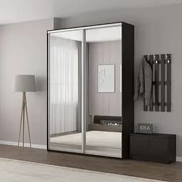 Шафа-купе Idea серія 5 170 x 60 x 210 см Венге темний Дзеркало