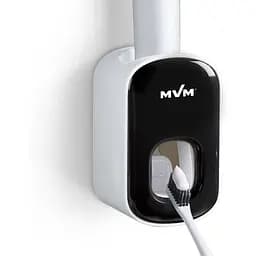 Диспенсер для зубної пасти MVM BP-24, білий з чорним (BP-24 WHITE/BLACK) - мініатюра 3