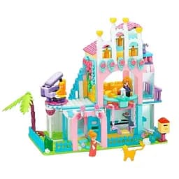 Конструктор Sluban M38-B0973 — Будиночок з меблями та фігурками, 601 деталь, розвиваюча іграшка для дітей від 6 років