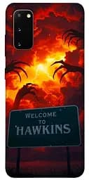 Чохол Demsky Welcome to hawkins для Samsung Galaxy S20